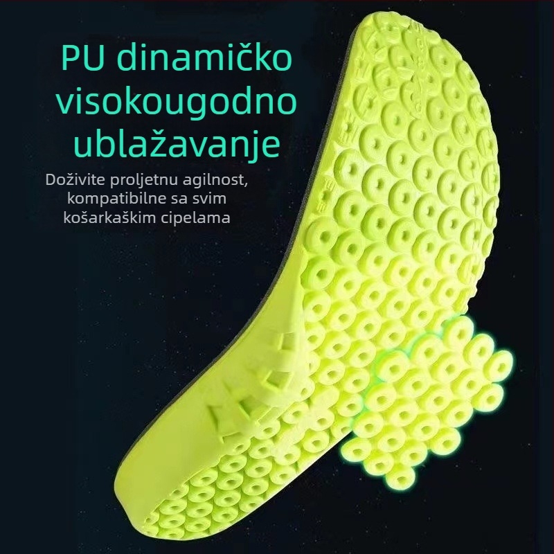 Ultra mekani EVA ulošci za tenisice s apsorpcijom udara, prozračni i dezodorirajući, cijeli ulošak za muškarce i žene (tenisice, čizme, casual obuća)