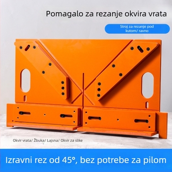 Alat za rezanje drvenog profila vrata, 45° kut, visoka preciznost i izdržljivost