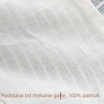 Dječji šešir za sunce sa širokim obodom, UV zaštita, za 0–6 mjeseci, unisex, od pamuka i lana