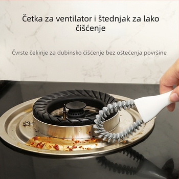 Višenamjenska četka za čišćenje lonaca, kuhinja, uski prostori