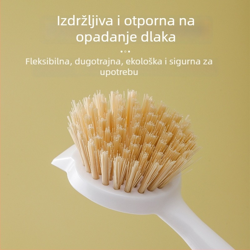 Četka za lonce s dugom drškom – kuhinjska četka za čišćenje lonaca, tava i zdjela