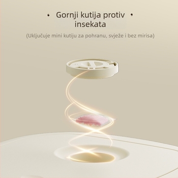 Kvadratni koš za smeće s kotačićima, velikog kapaciteta, 12 litara ili više, za kuhinju, kupaonu, dnevni boravak i ured