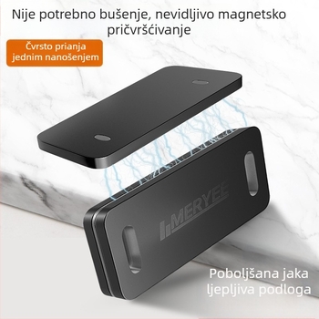 Skriveni magnetski držač za ormariće, bez bušenja, L-oblik magnetska zapinjač za vrata, ladice i klizna vrata