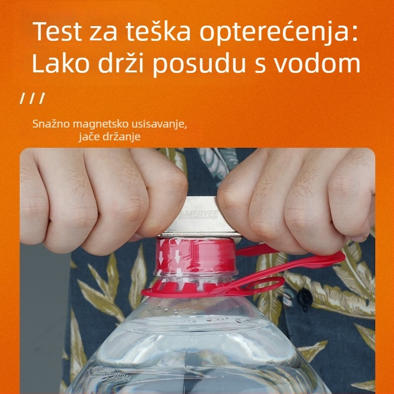 Skriveni magnetski držač za ormariće, bez bušenja, L-oblik magnetska zapinjač za vrata, ladice i klizna vrata