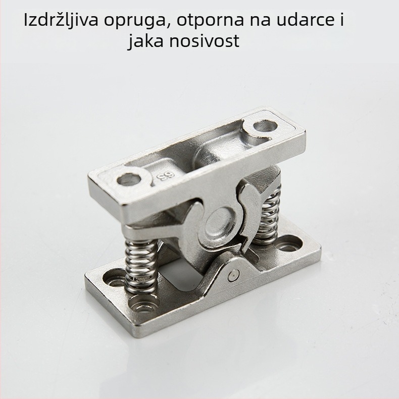 HGT10-65 Brava za vrata ormara – teški opružni zasun od cinka legure