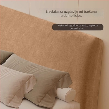 Navlaka za uzglavlje kreveta, zaštita od prašine, elastična, moderni minimalistički stil