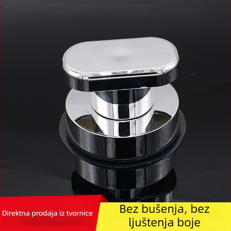 Ručka s usisnom čepom bez bušenja za staklena vrata, ormariće i hladnjak