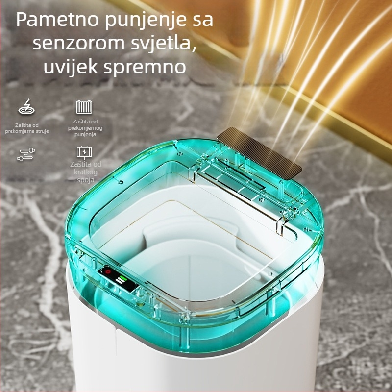 Pametni koš za smeće sa senzorom za kućnu kuhinju, veliki kapacitet 18–25 L, antibakterijsko plavo svjetlo, zidni nosač