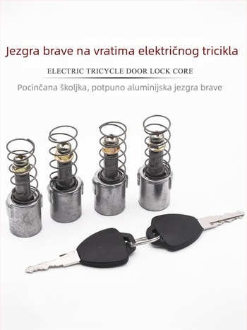 Cilindar brave vrata za električni tricikl i cilindar brave vanjske ručke za četverokolesno zatvoreno vozilo