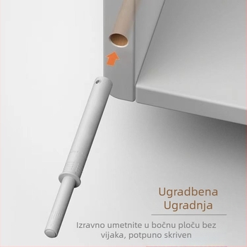 Skriti mehanizam za vrata ormarića s magnetskim dodirom, bez ručke, ugrađeni magnet