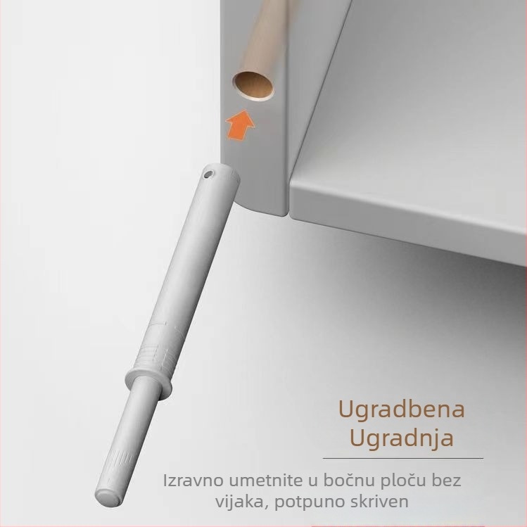 Skriti mehanizam za vrata ormarića s magnetskim dodirom, bez ručke, ugrađeni magnet