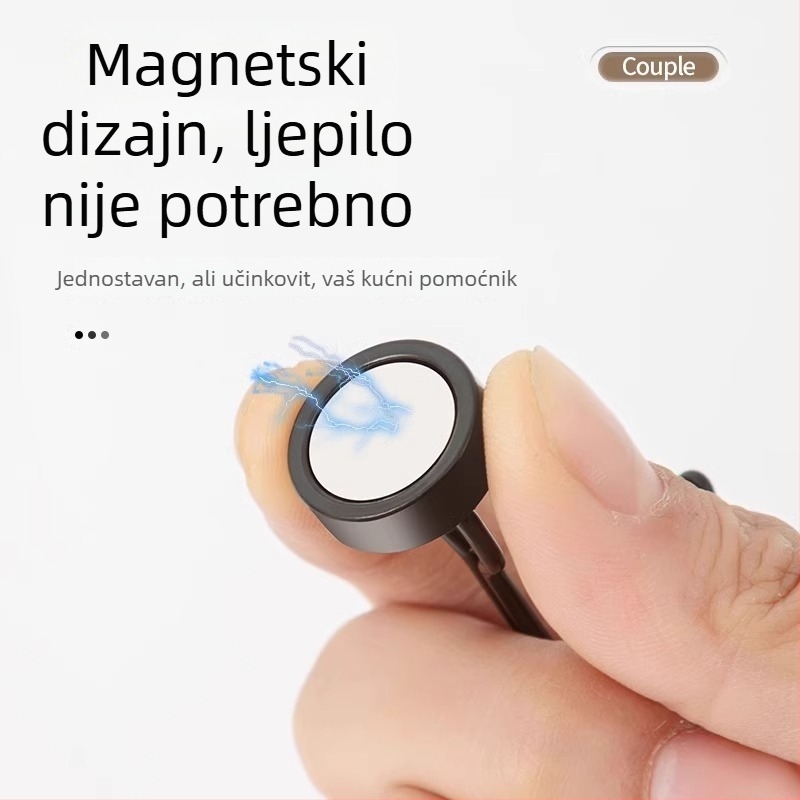  magnetska kuka za zid, nosivost 5–10 kg, montaža bez bušenja, za kuhinju i kupaonicu, na vrata, bez tragova
