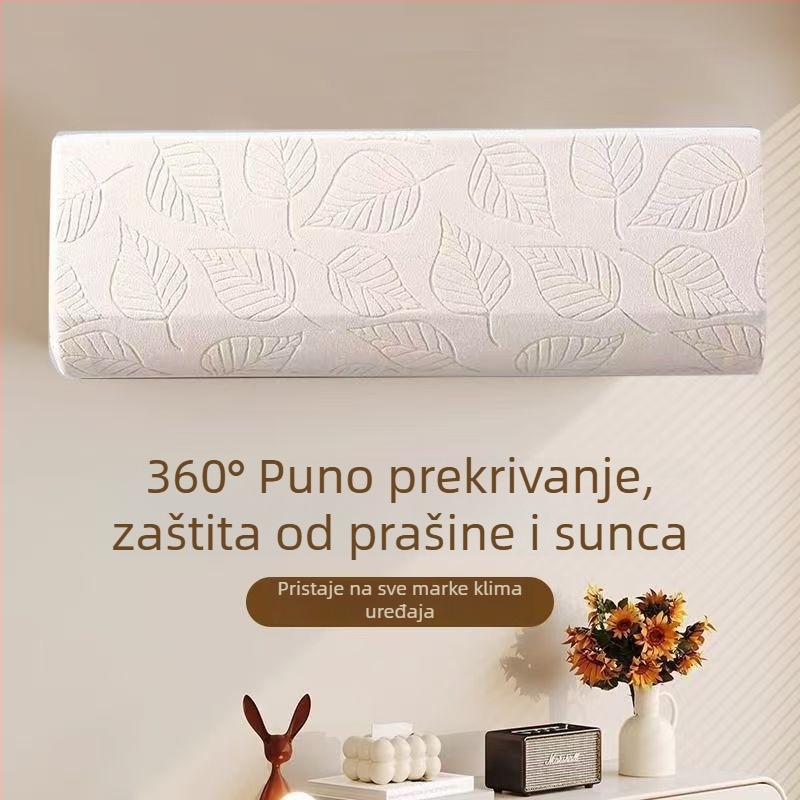 Kryt za klima-uređaj s potpunom zaštitom, zidni montažni, jednostavan dizajn, univerzalni 1,5 HP za Gree i Midea, kućna uporaba