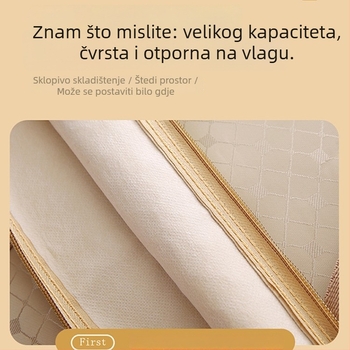 Dvostruka Oxford tkanina vreća za pohranu deke i odjeće, putni organizator za preseljenje