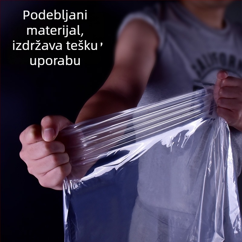 Torba za skladištenje deke i odjeće, otporna na prašinu, velika zapremina, prozirna, otporna na vlagu, za preseljenje