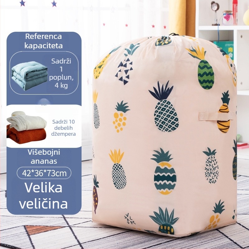 Torba za skladištenje od Oxford tkanine, vodootporna, ekstra velika, za odjeću i deke, za selidbu i studentski dom, torba za pakiranje madraca