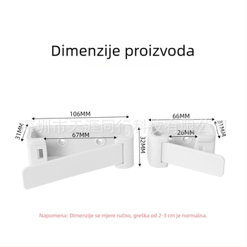 Set kopči za zavjese za kamp vozilo, kopče za zavjesu tuša, dijelovi unutarnjih preinaka, dodaci za kamp vozila
