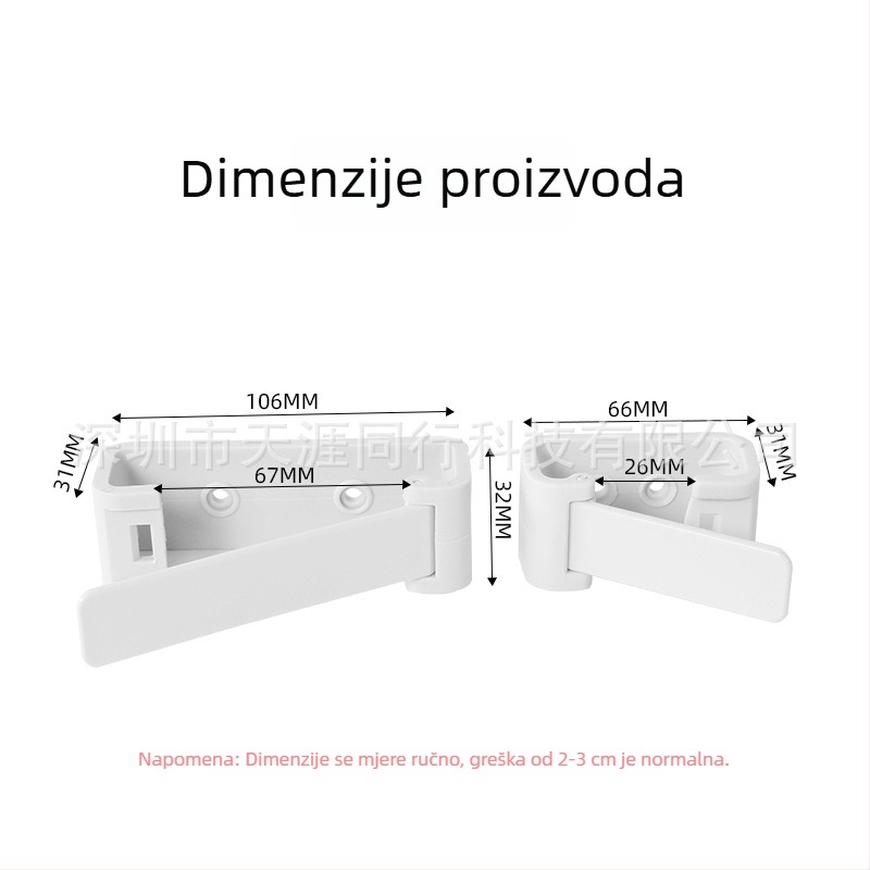 Set kopči za zavjese za kamp vozilo, kopče za zavjesu tuša, dijelovi unutarnjih preinaka, dodaci za kamp vozila