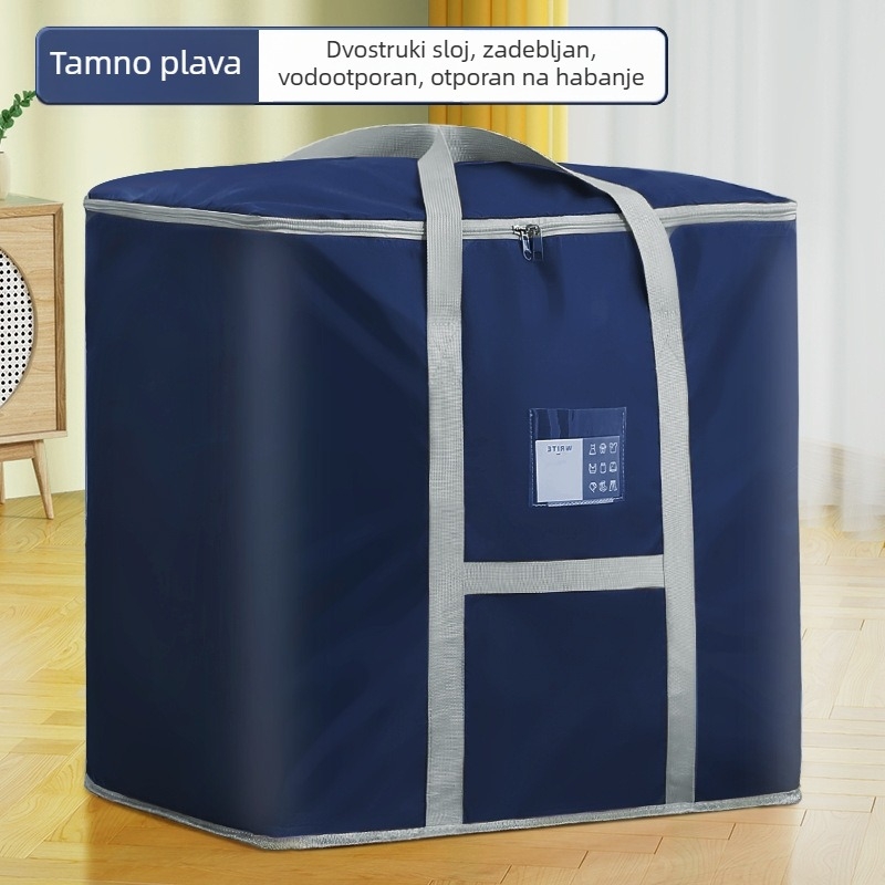 Torba za skladištenje deka i odjeće, otporna na vlagu, velikog kapaciteta, Oxford tkanina, za putovanja i preseljenje