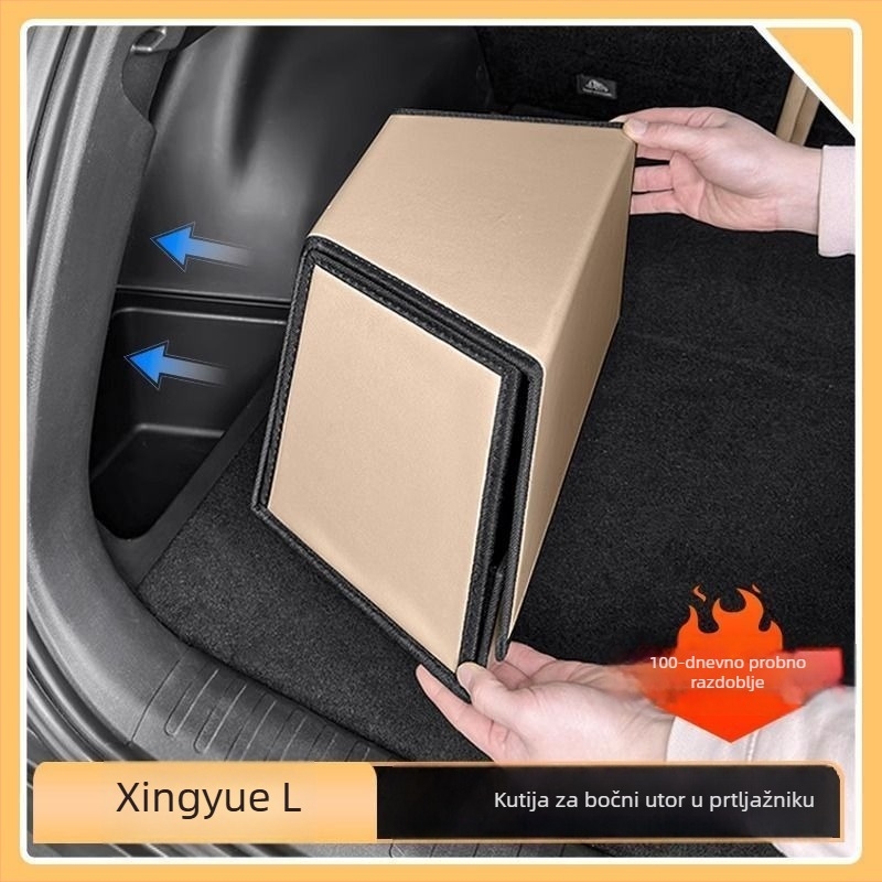 Dekorativni komplet za bočnu kutiju za pohranu u prtljažniku Geely Xingyue L Star — organizator stražnjeg prtljažnika
