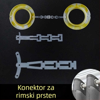 Aksesoari za zavjese: spojni prstenovi, nosači, klipsi za zavjese, udaljenosti za nabore, rimski prstenovi razmaci, dodatna oprema