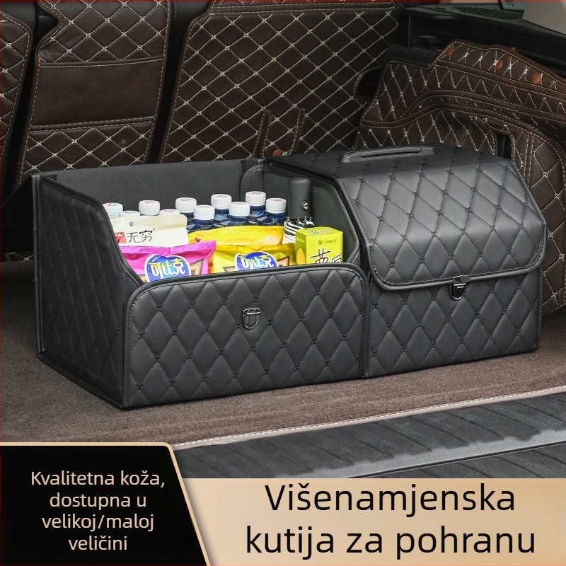 Pierre Kožni Organizator prtljažnika automobila — sklopivi unutarnji spremnik za pohranu