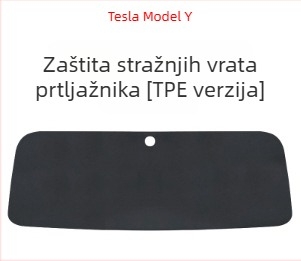 Tesla Model Y stražnja kutija za pohranu s dijeličem i zaštitnom pločom prtljažnika