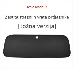 Tesla Model Y stražnja kutija za pohranu s dijeličem i zaštitnom pločom prtljažnika