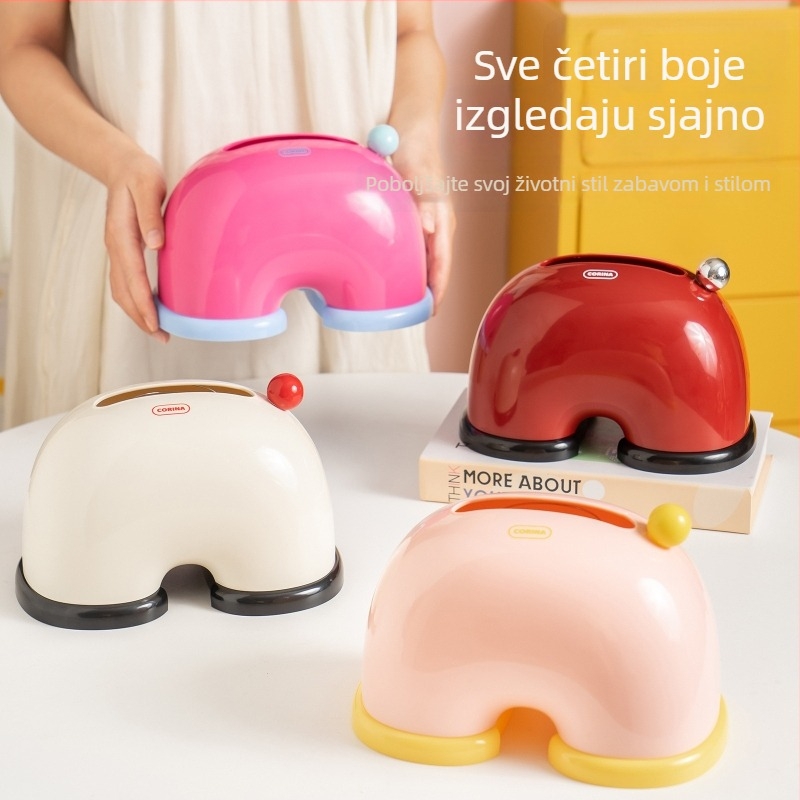 Kutija za maramice s oprugom, lagani luksuz, retro stolna dekoracija