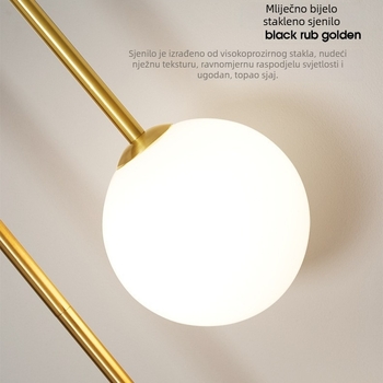 Nordijski stil – noćna zidna lampa za spavaću sobu, moderno minimalističko dizajnersko svjetlo za dnevni boravak