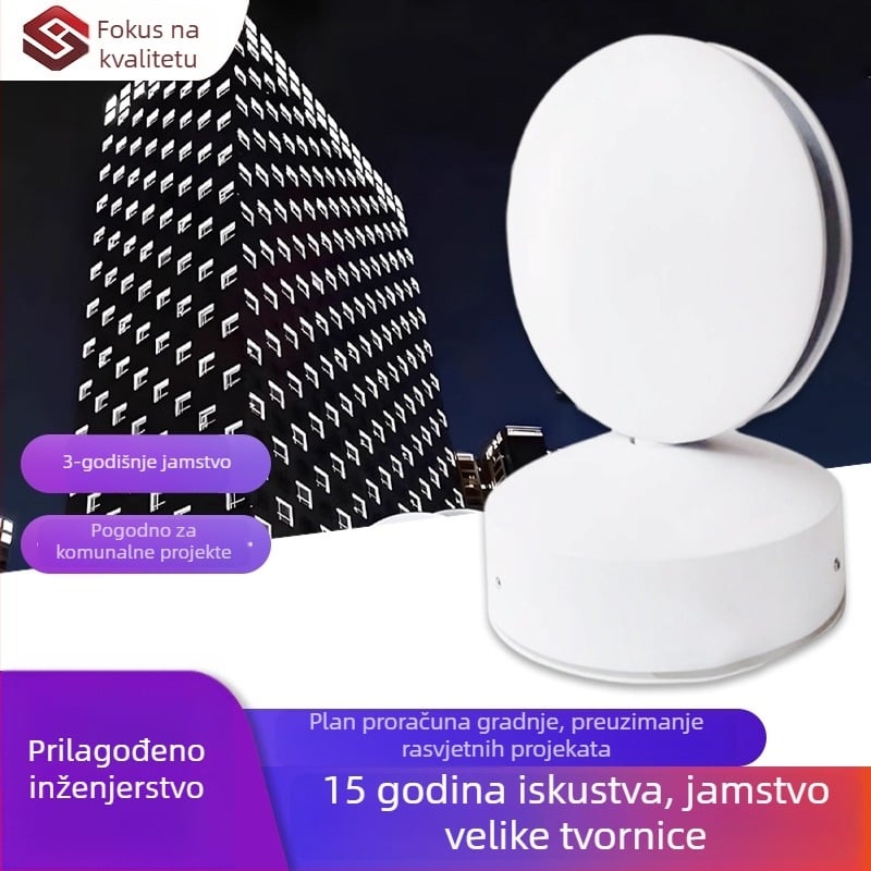 RGB LED zidno svjetlo za hodnike, okvir vrata, parapet prozora i ulaz – hotel/KTV