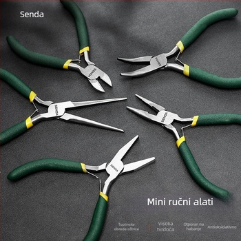 Shengda kliješta: igličaste kliješta, višenamjenske električarske kliješte za skidanje izolacije, kliješta za žicu, dijagonalne kliješta, DIY nakit kliješta, kliješta dugog nosa