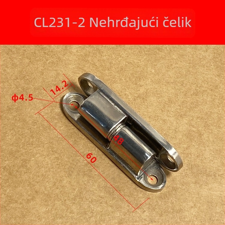 Cl231-1 Odvojiva panta od nehrđajućeg čelika za vrata električnog ormara