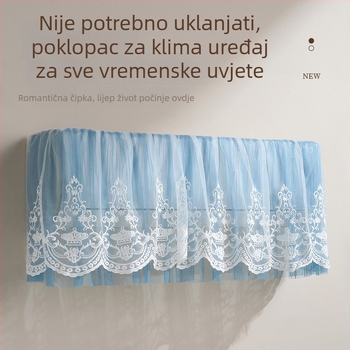 Zaštitna navlaka za prašinu za zidni klima uređaj, univerzalna, 1.5P, za kućnu upotrebu i spavaću sobu