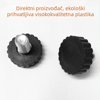 Plastične podesiva noga namještaja u obliku cvijeta šljive, M12×18/19/20 mm