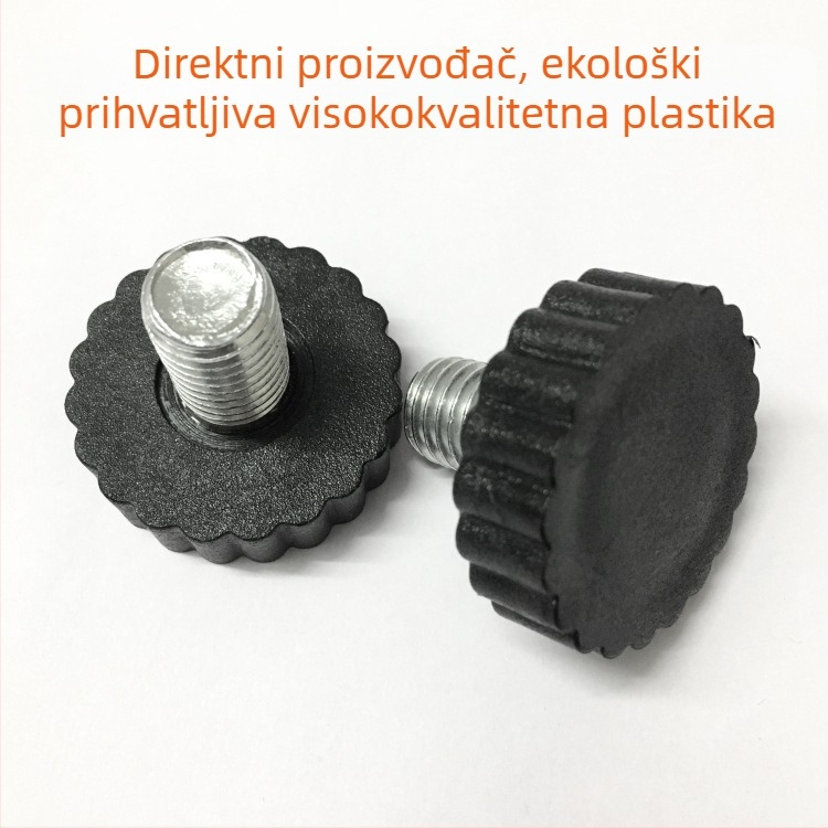 Plastične podesiva noga namještaja u obliku cvijeta šljive, M12×18/19/20 mm