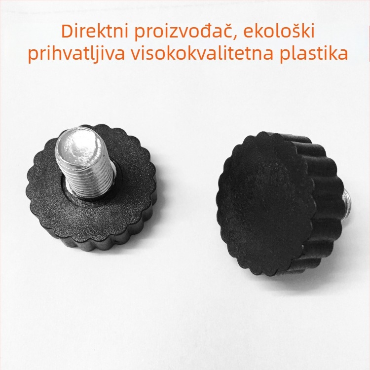 Plastične podesiva noga namještaja u obliku cvijeta šljive, M12×18/19/20 mm