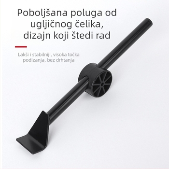 Univerzalni set alata za premještanje s okretljivim kotačićima za ormariće, sofe i teške predmete