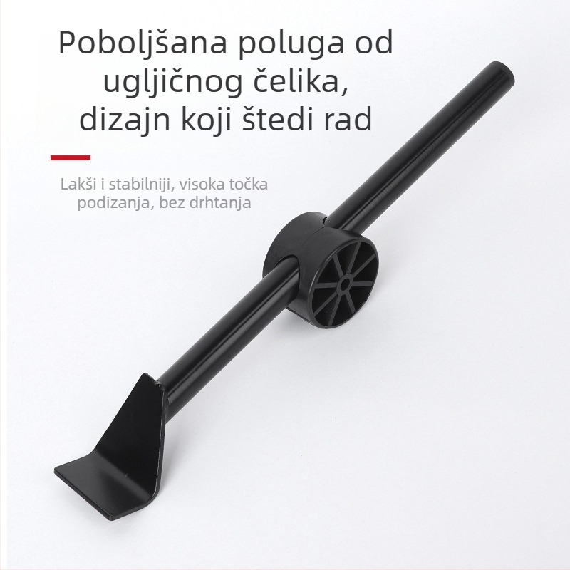 Univerzalni set alata za premještanje s okretljivim kotačićima za ormariće, sofe i teške predmete