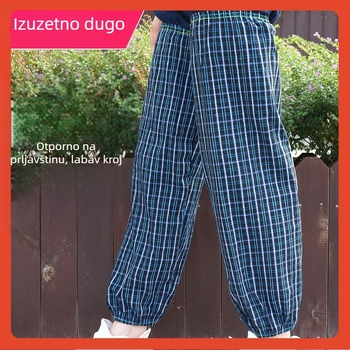 Pamukaste zaštitne nogavice za koljena i noge, produžene dužine, otporne na mrlje, za radnike u vrtu.