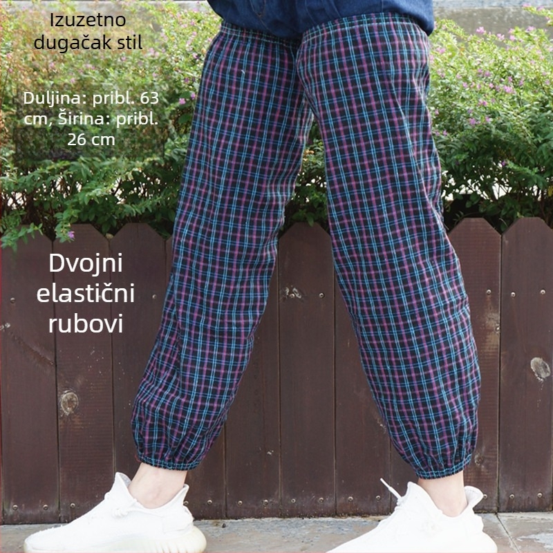 Pamukaste zaštitne nogavice za koljena i noge, produžene dužine, otporne na mrlje, za radnike u vrtu.