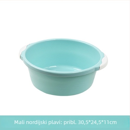 Višestruka plastična posuda za pranje lica, posuđa i rublja — okruglog oblika, debela i izdržljiva