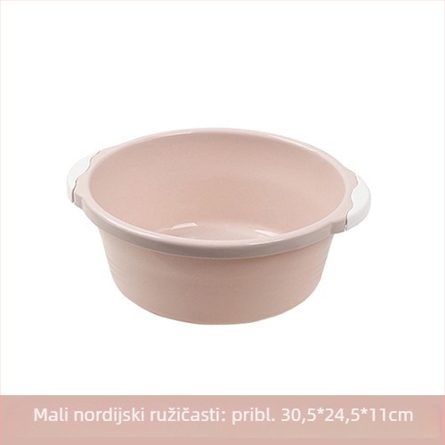 Višestruka plastična posuda za pranje lica, posuđa i rublja — okruglog oblika, debela i izdržljiva