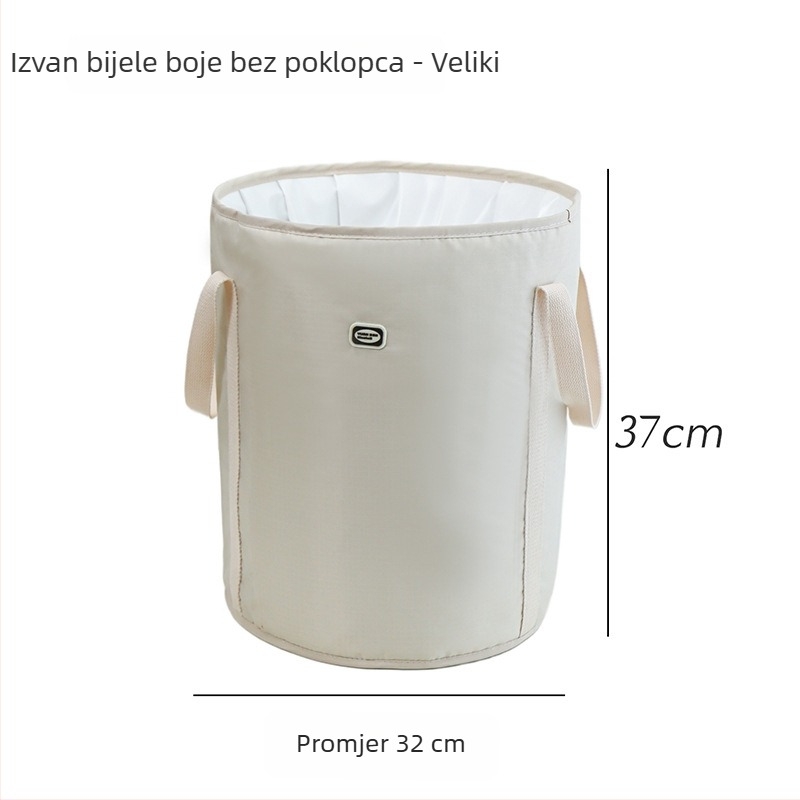 Sklopiva putna kada za stopala s poklopcem, prijenosna kada za kupanje stopala za kućnu upotrebu, prilagodljiv logo, boja i veličina