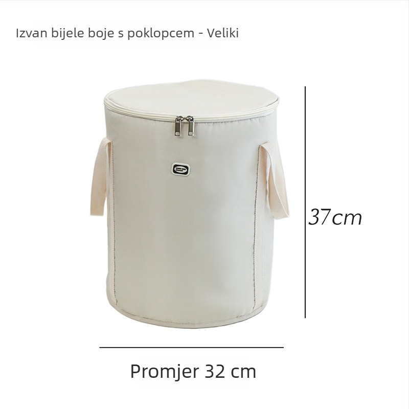 Sklopiva putna kada za stopala s poklopcem, prijenosna kada za kupanje stopala za kućnu upotrebu, prilagodljiv logo, boja i veličina