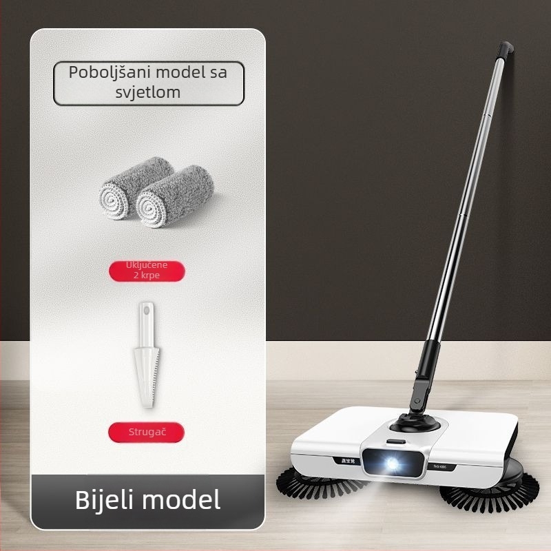 Ručna metla i set lopatice za kućanstvo, metla s vodom i krpom, sve u jednom alatu za čišćenje inspiriranom robotom