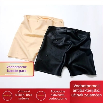 Yubu Yixia silikonaste vodootporne kupaće hlače, antibakterijske i protuinfektivne, brzo sušenje
