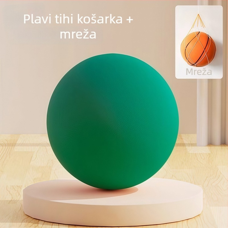 Tiha unutarnja košarkaška lopta za kućnu upotrebu, dječja mekana spužasta lopta za vježbanje