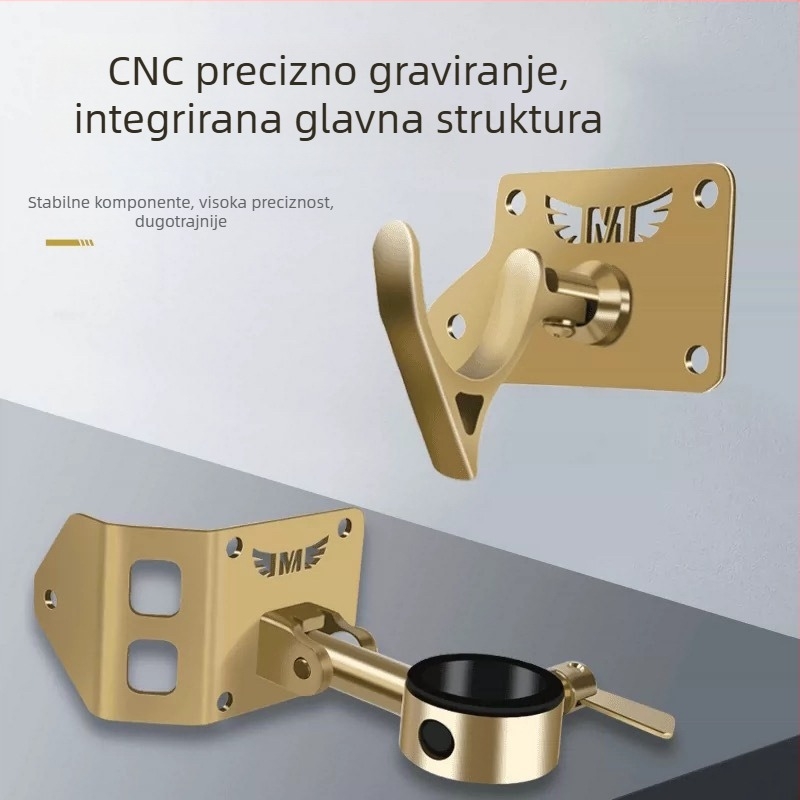 Dreamer Elite Edition Set dodatne opreme za kutiju za ribolov od nehrđajućeg čelika visoke kvalitete: pet dijelova – kutni držač, turret, nosač kišobrana, držač ribe, pladanj za mamce