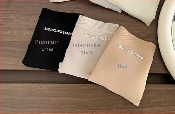 F1 nove ženske gaćice srednjeg struka, osjećaj golog tijela, antibakterijski preklop u području prepona, 10A, bez stezanja, podizanje kukova, udobne i prozračne